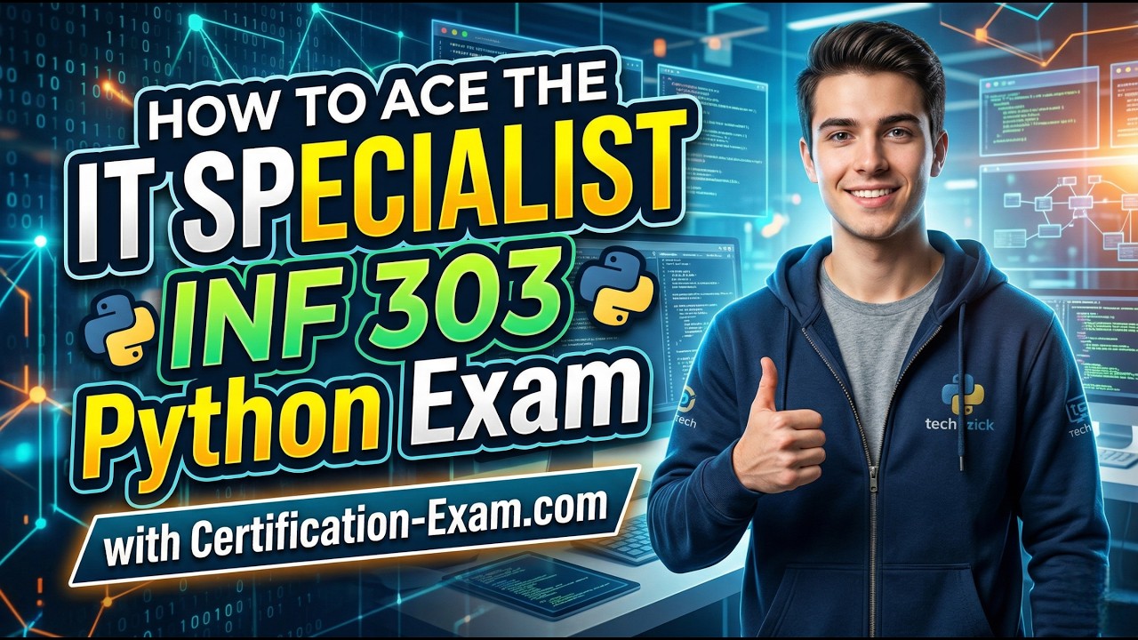 Как успешно сдать экзамен IT Specialist INF 303 Python с помощью Certification-Exam