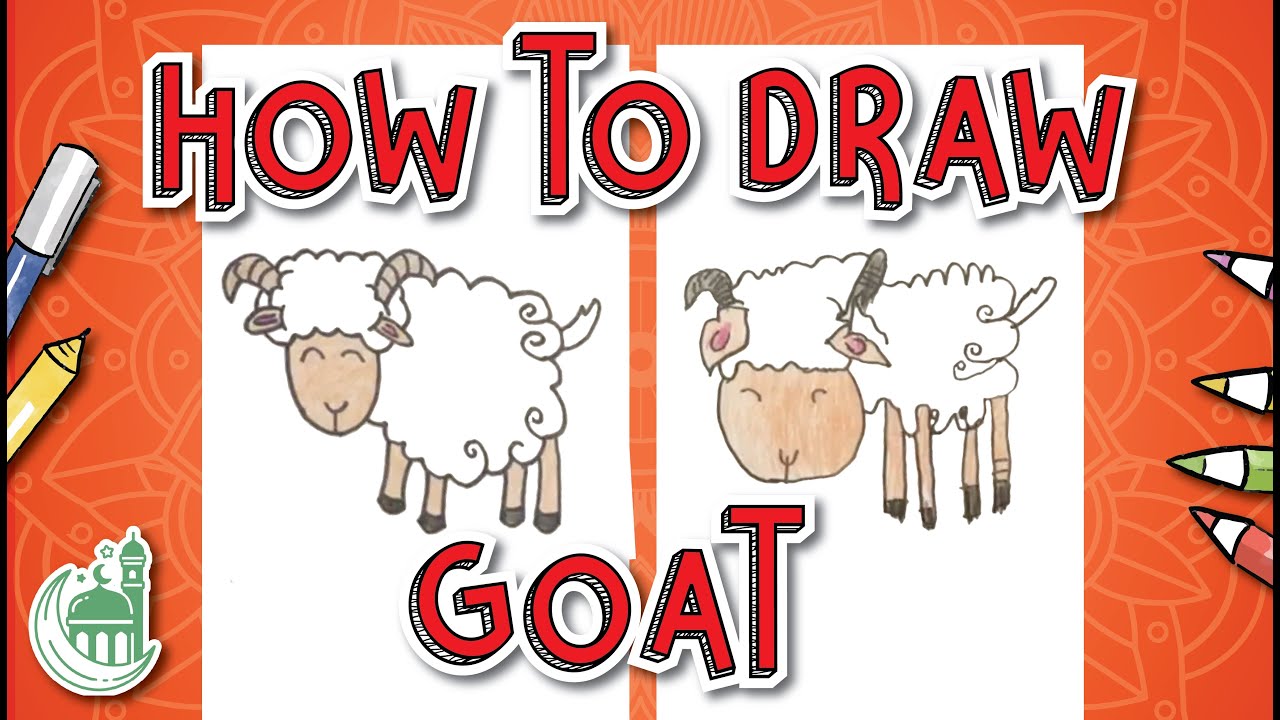 How To Draw A Goat 🐐