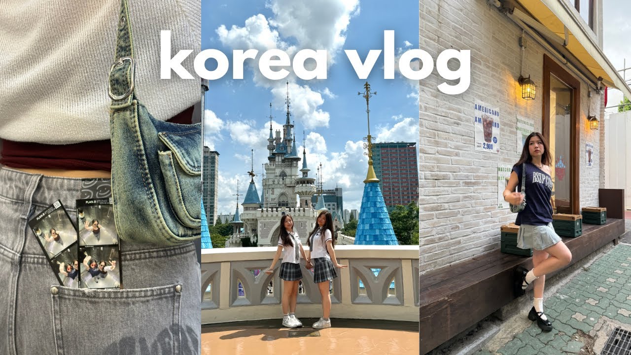 🇰🇷KOREA VLOG: EWHA DORM TOUR, lotte world, hongdae shopping
