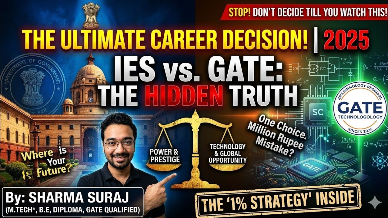 GATE OR IES ? | GUIDANCE TO CHOOSE BETWEEN GATE OR IES