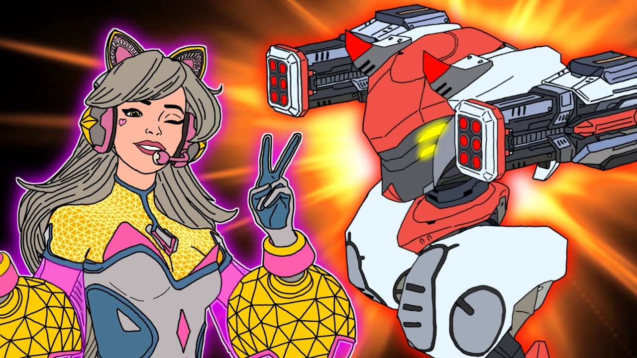 NOVA and TENGU , Mech Arena funny video