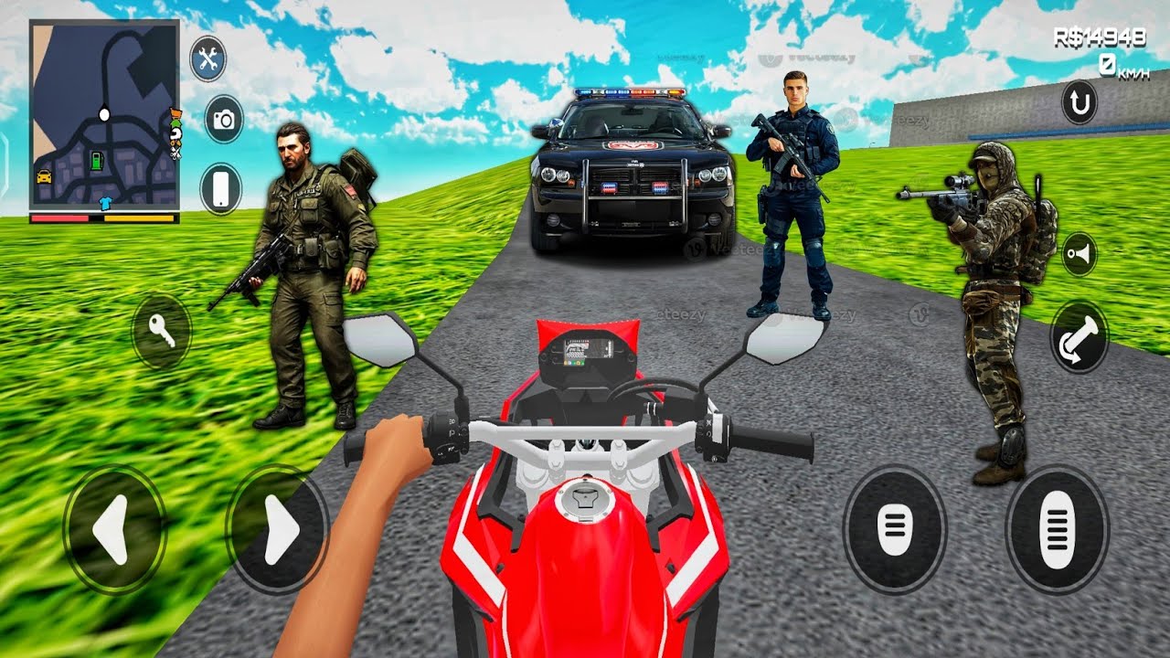 JOGO DE MOTO NO MUNDO ABERTO EM ALTA VELOCIDADE 😱🔥 | Gameplay Completo