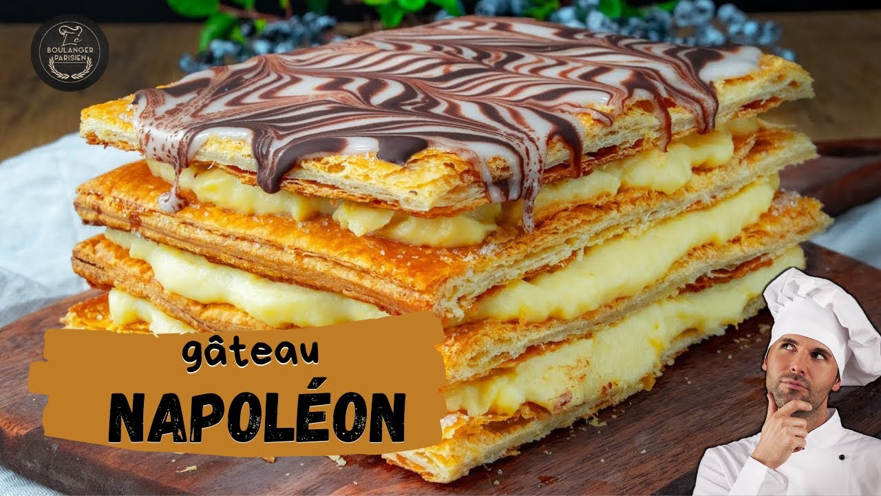 Recette g&acirc;teau Napol&eacute;on | Le Boulanger Parisien