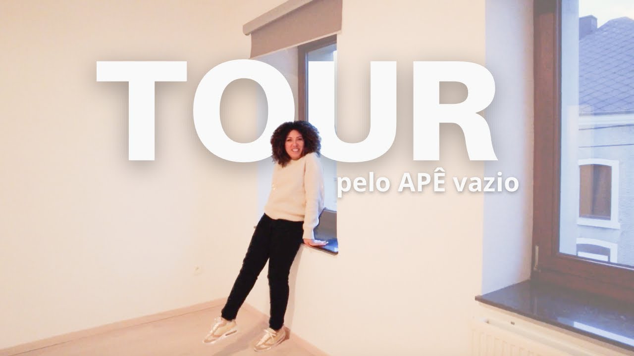TOUR pelo nosso APÊ na divisa de LUXEMBURGO 🇱🇺