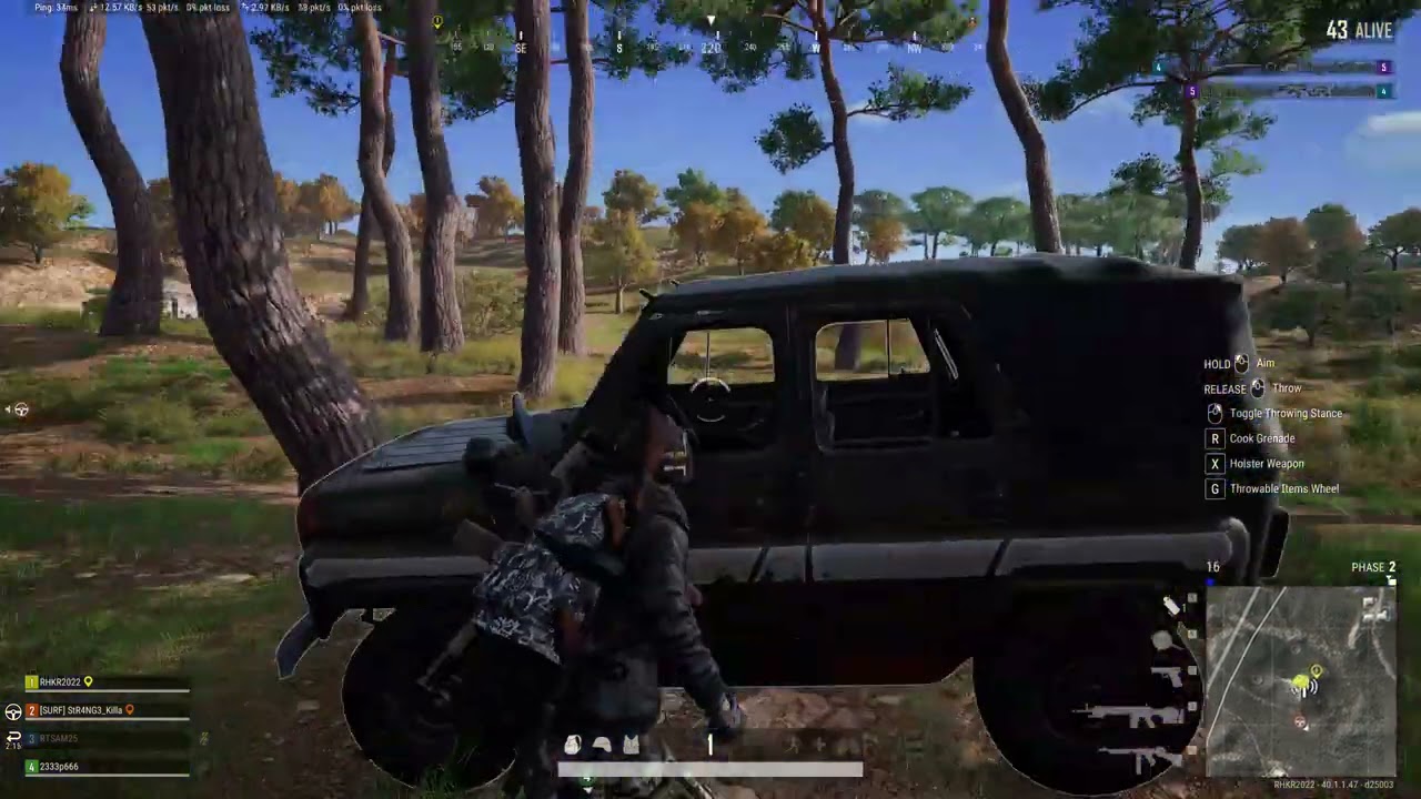 26-002-2334-PUBG-TAGEO-4 Men Squad Top 8 Kill 3 (No Way Out)