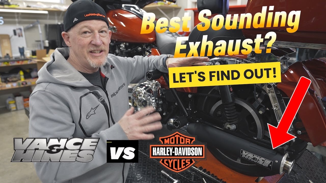 Stock Harley vs. Vance & Hines Super Sport Slip-Ons – Sound Test & Review!