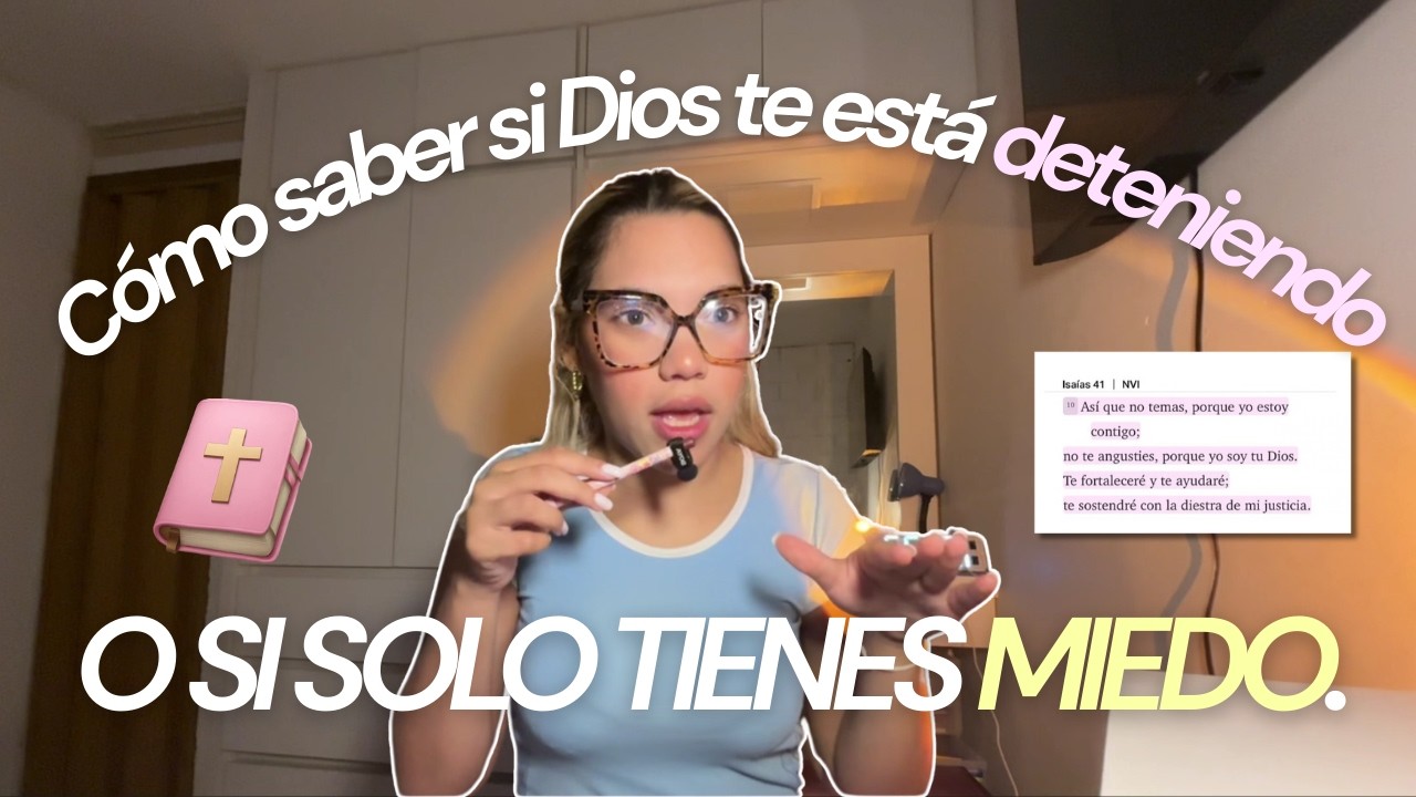 Diferenciando la voz del Espíritu de la voz del miedo.