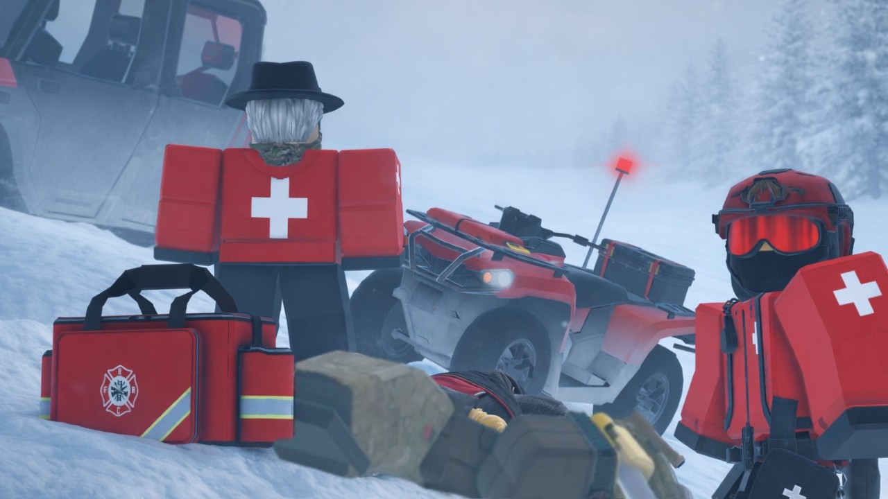 Ski Patrol RESCUES Man STUCK On Mountain!
