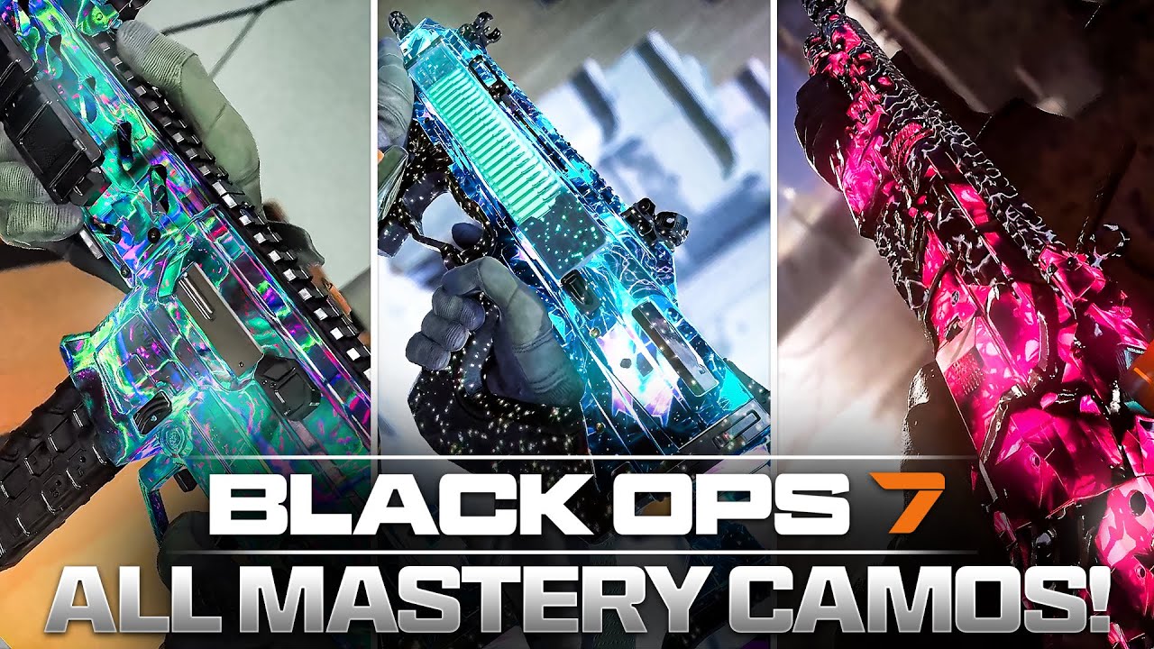 ВСЕ 16+ камуфляжей мастерства Black Ops 7: РАННИЙ ИГРОВОЙ ПРОЦЕСС! (Кампания, многопользовательск...