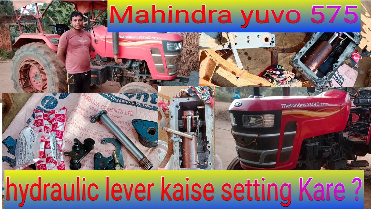 Mahindra yuvo 575 hydraulic liver repairing