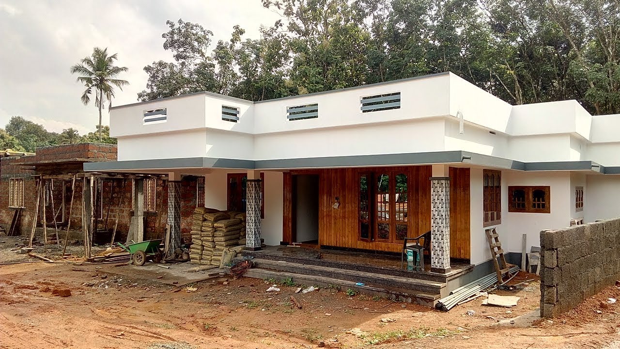 New House for sale ernakulam dist 6 cent 1250 sqft 3 bhk 30 Lakhs Near Paddy field NewCastle