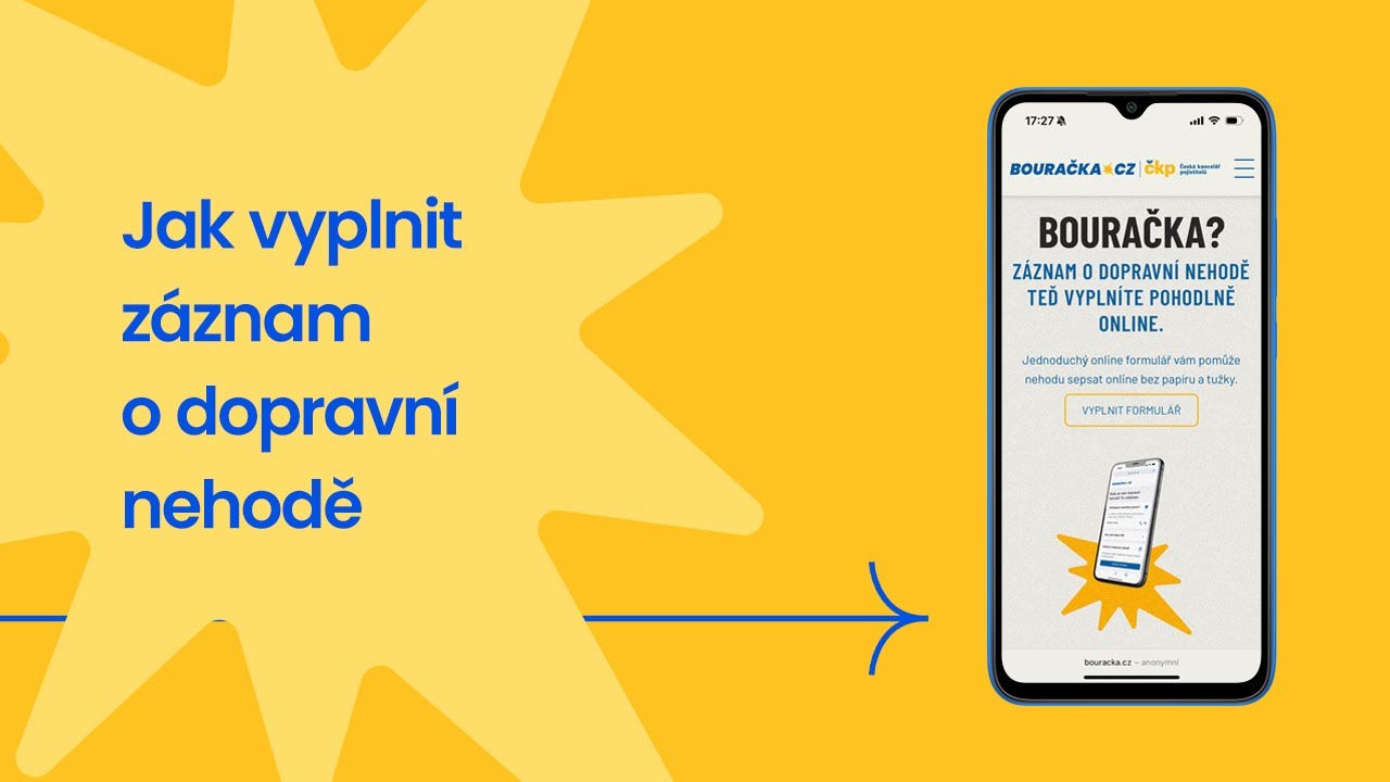 Jak vyplnit z&aacute;znam o nehodě bez tužky i formul&aacute;ře?