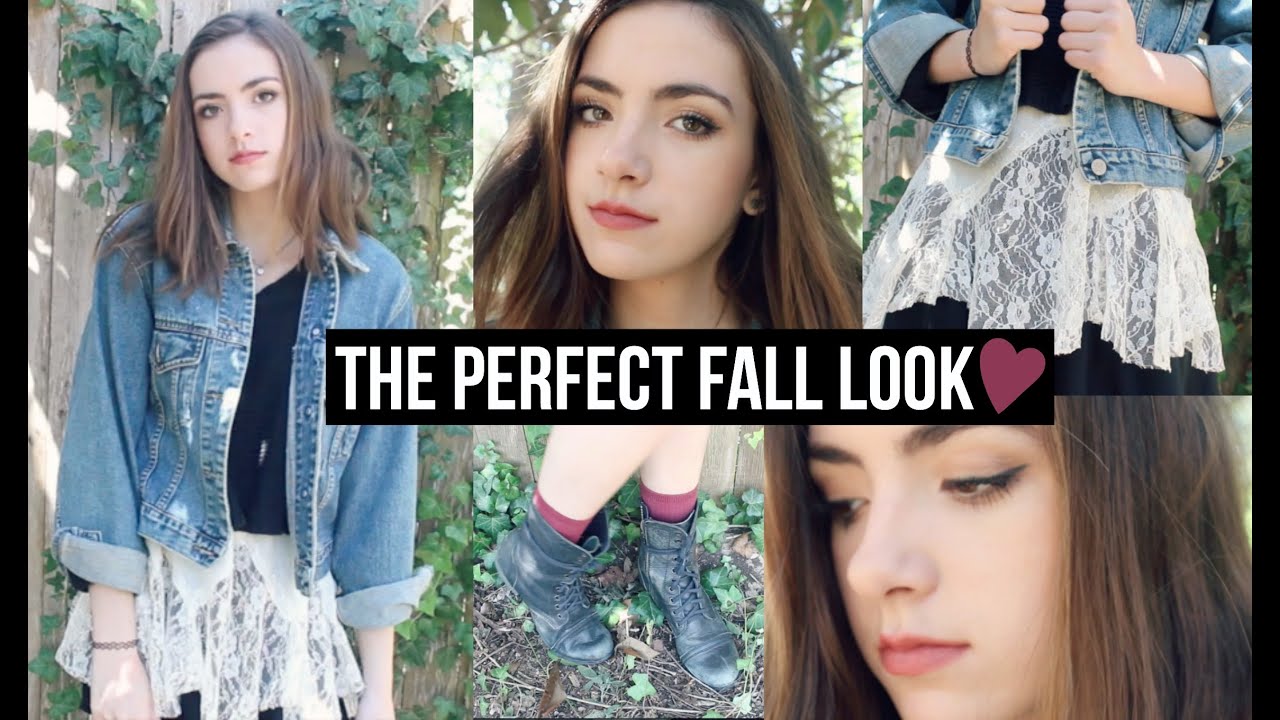 The Perfect Fall Look: Makeup, Hair, & Outfit!