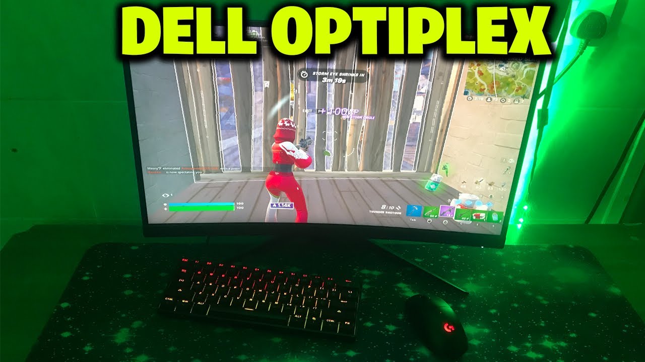 So I Played Fortnite on a Dell Optiplex...