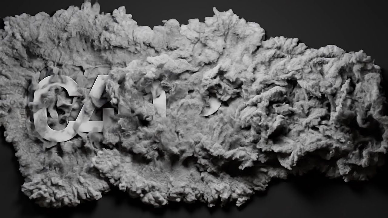 Учебник Cinema 4D: Появление текста с помощью пиротехнического дыма