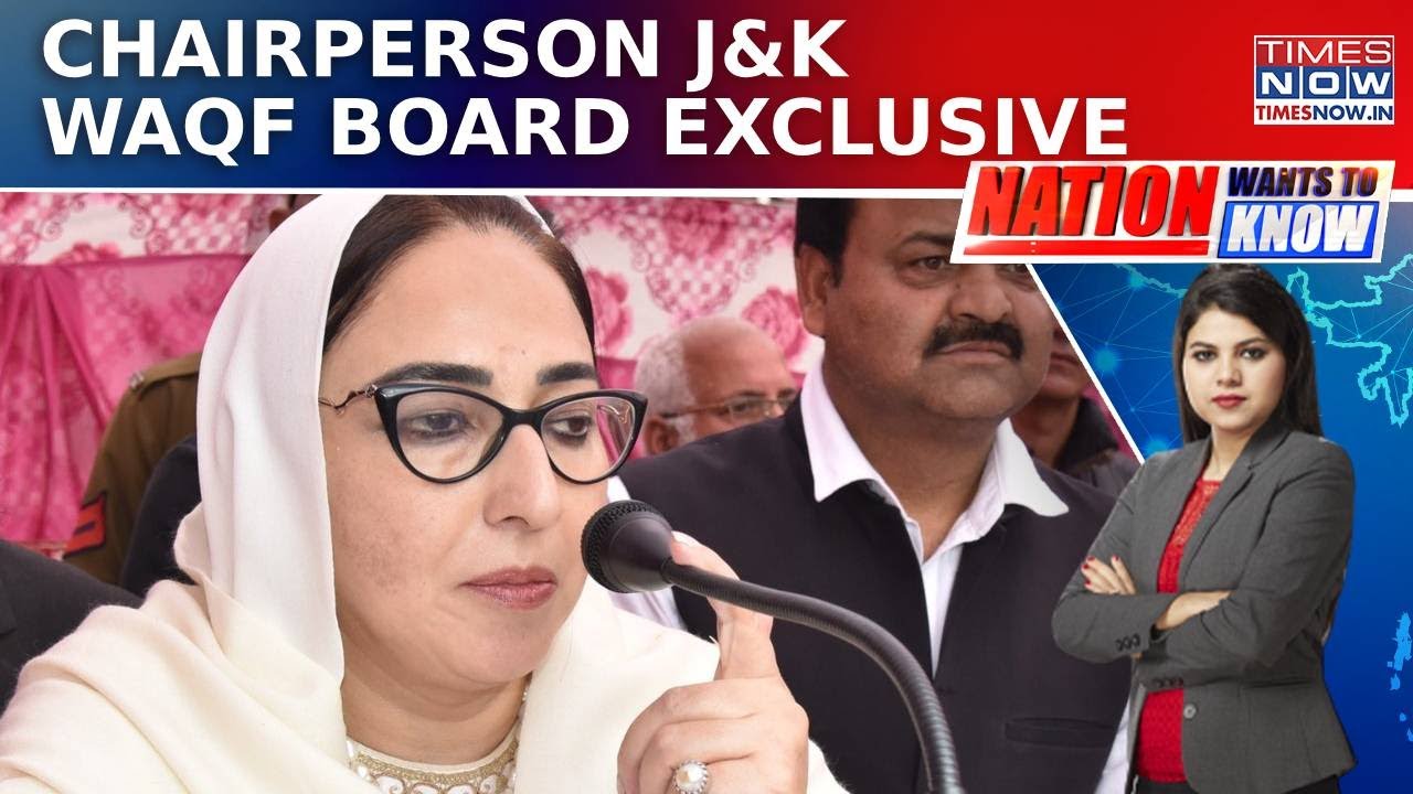 Exclusive: Dr Darakhshan Andrabi, Chairperson J&K Waqf Board, Exclusive On Waqf Reform Bill| NWTK