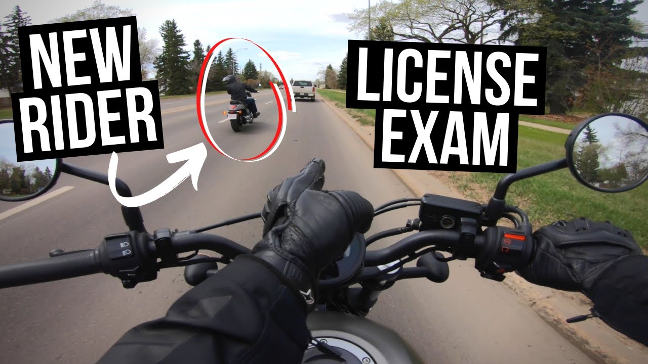 Motorcycle Road Test Training with New Rider! (Alberta Class 6 License)