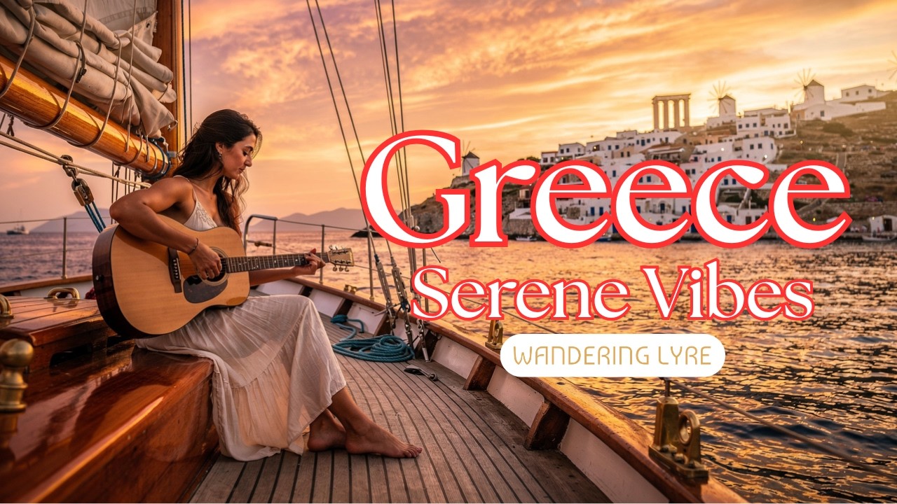 Greek Serenity | Serene Sunset Melodies  to Soothe Your Soul