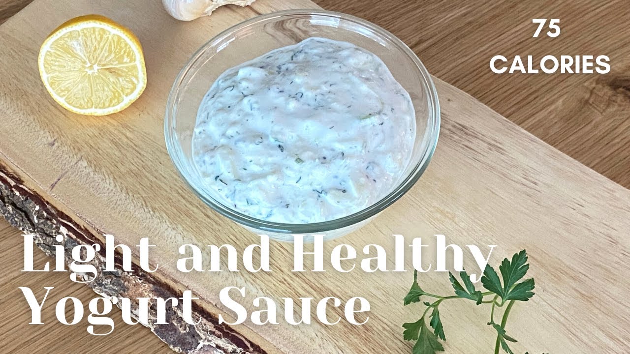 Tzatziki Sauce | Healthy Low Calorie Dip