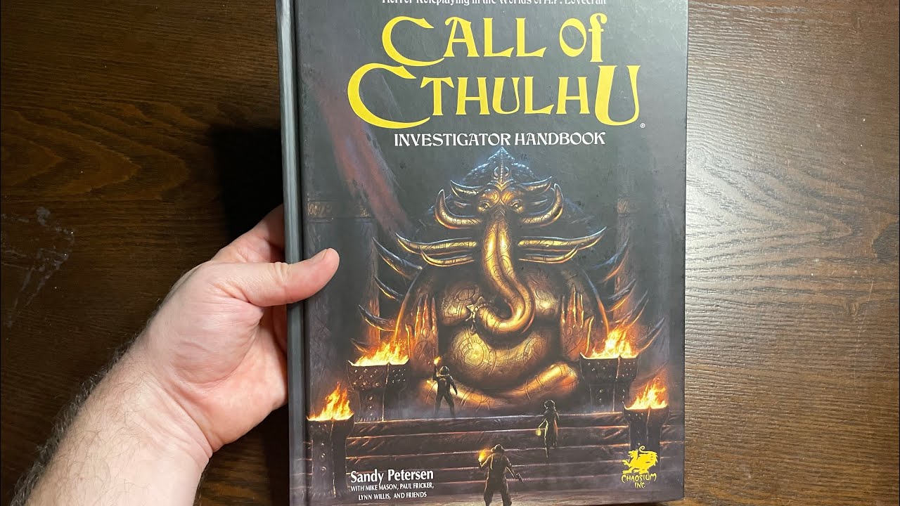 Call of Cthulhu Investigator Handbook
