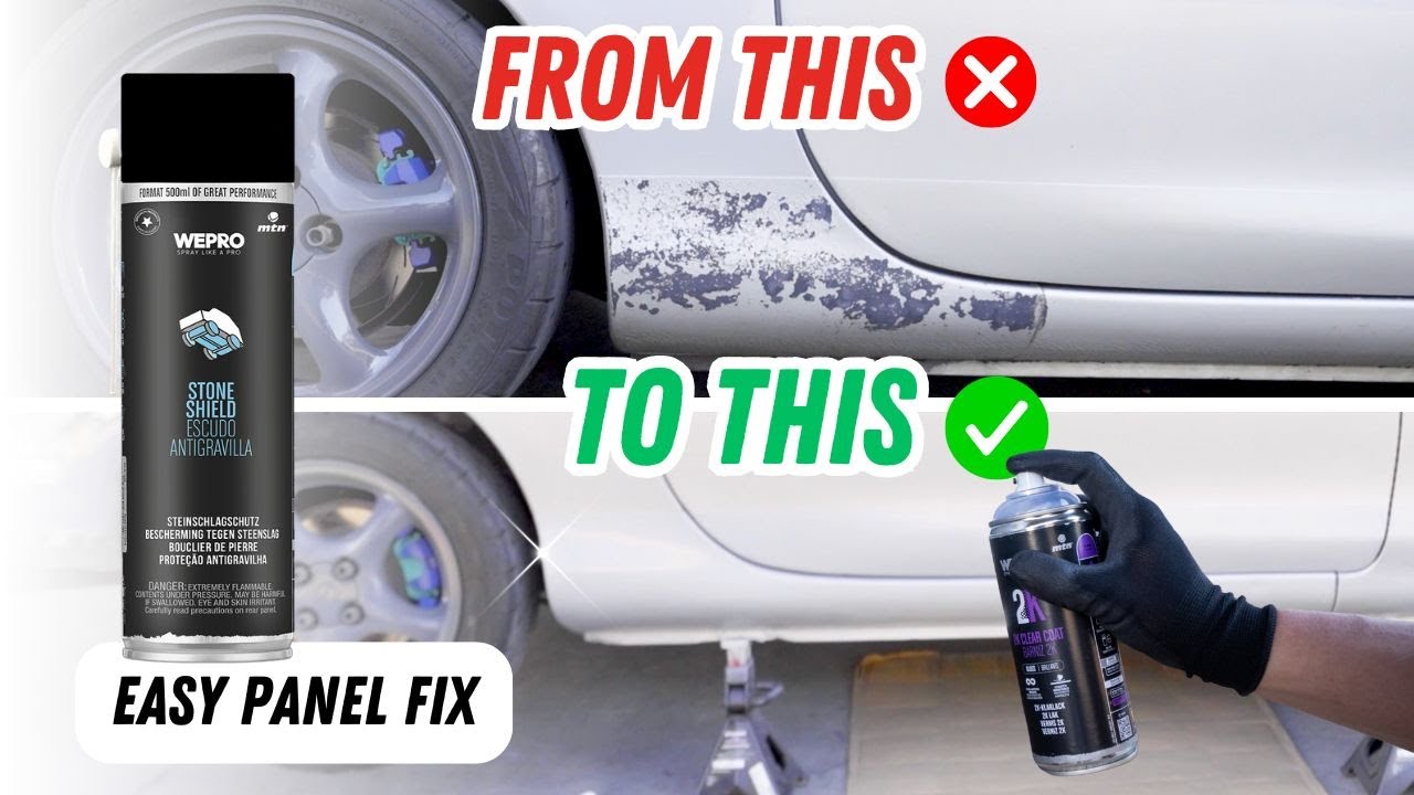 Stone Shield Spray Tutorial: Easy Car Underbody Protection at Home