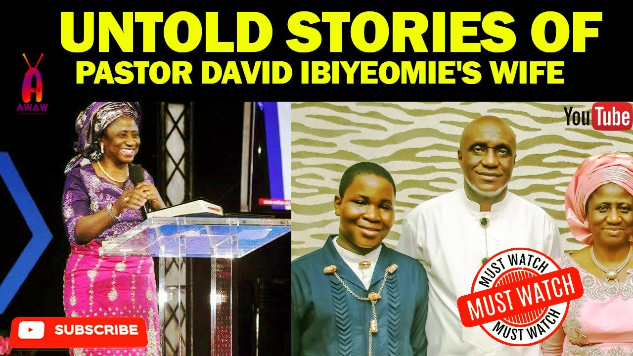 MUST SEE!! Untold stories of Pastor David Ibiyeomie's wife