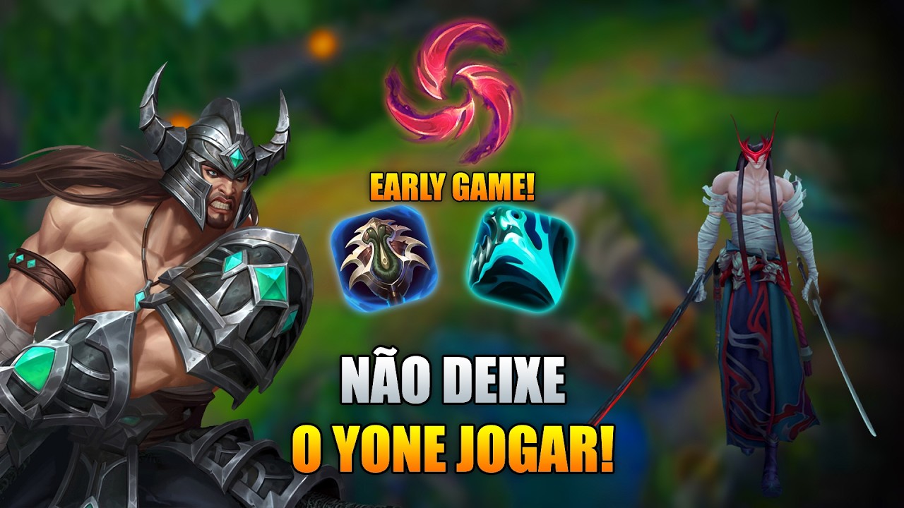 CONTRA YONE É SÓ STOMPAR O EARLY GAME