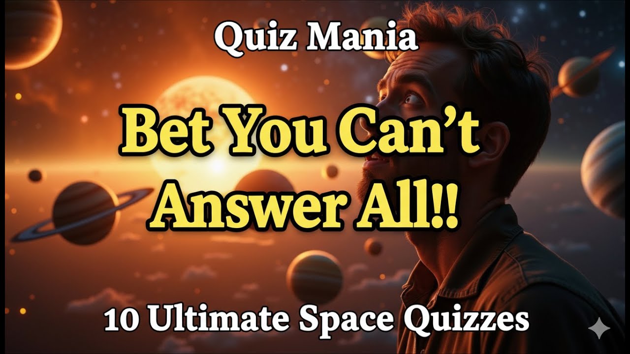 🚀🌙 Только КОСМИЧЕСКИЙ ГЕНИЙ может получить 10 из 10 | Космическая викторина 🚀🌙