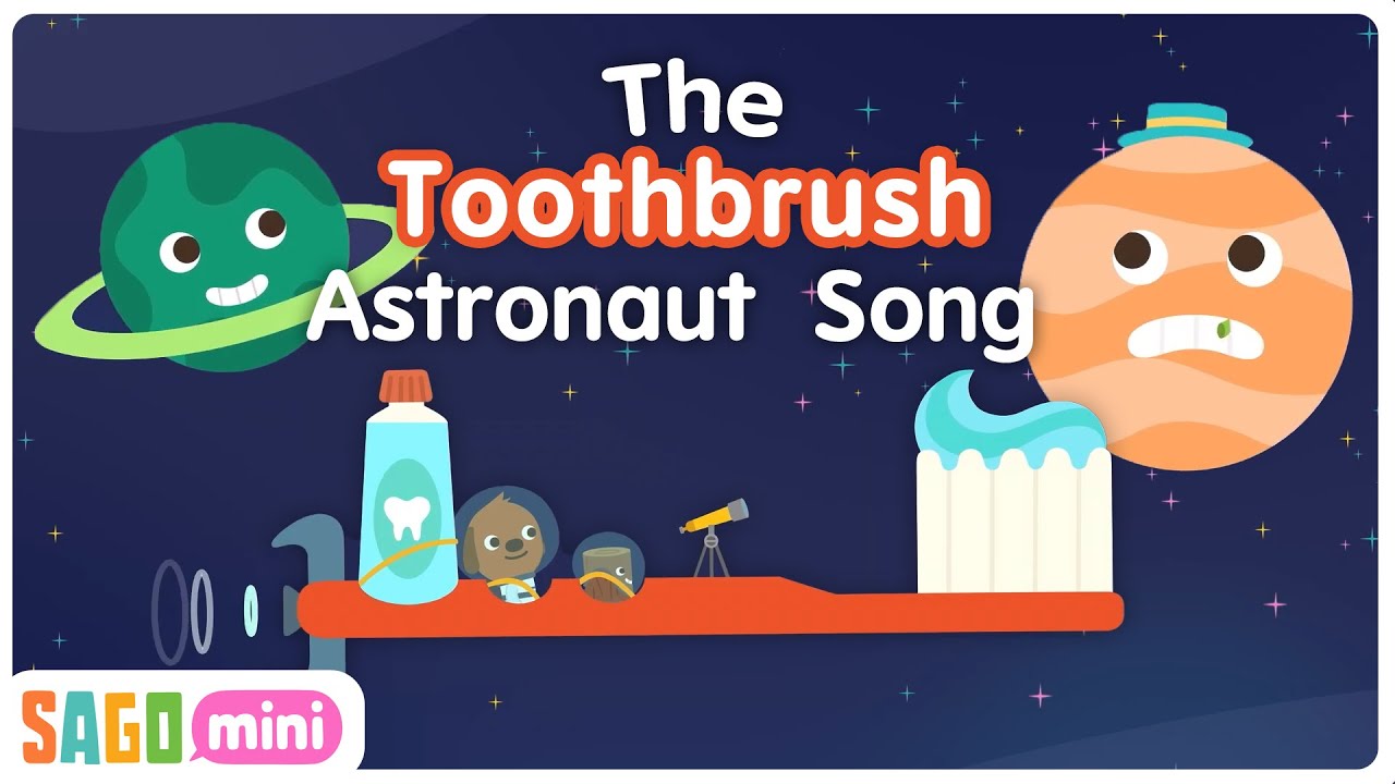 Toothbrush Astronaut Song | Sago Mini Friends | Songs for Kids