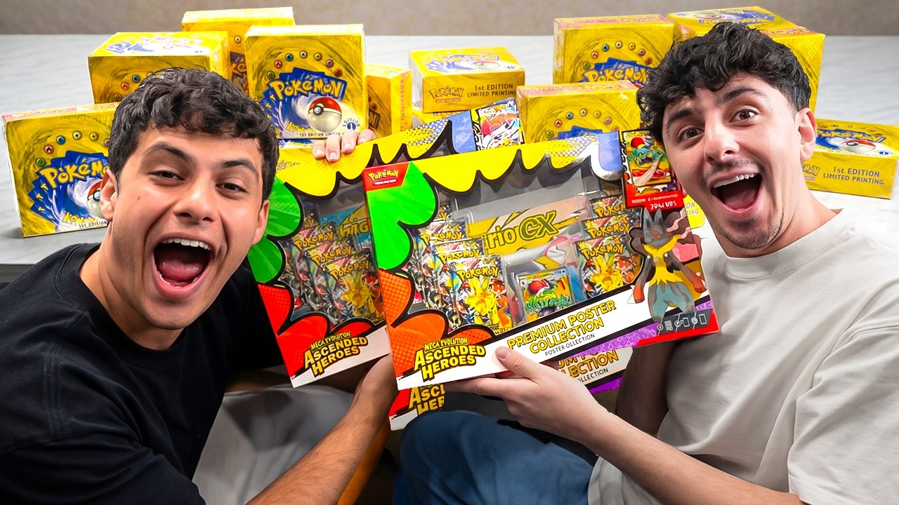 $10,000 Pokemon Pack Opening With FaZe Rug!