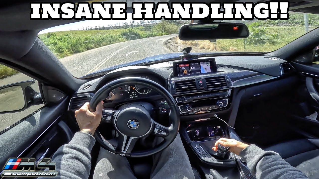 Справится ли?! BMW M4 с 6-ступенчатой ​​механической коробкой передач, гоночный каньон [видео от ...