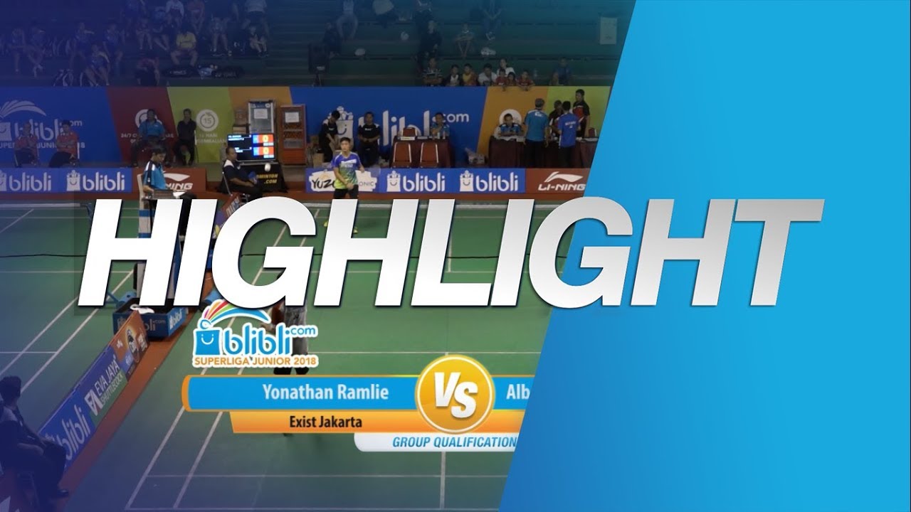 Alberto Alfin Yulianto (Djarum Kudus) VS Yonathan Ramlie (Exist Jakarta)