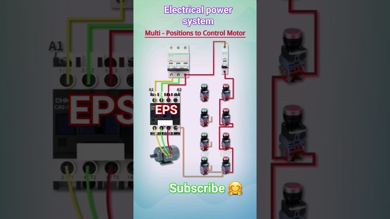 multi position to control motor