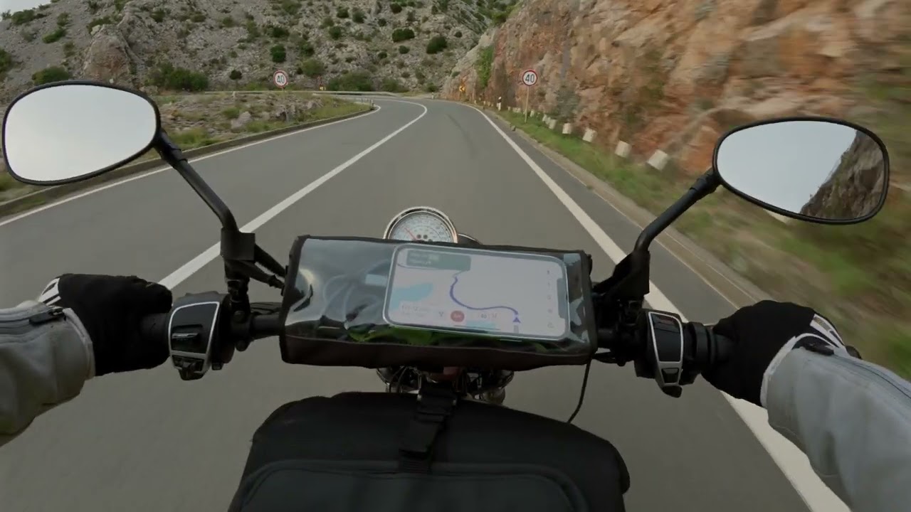 Moto Guzzi V9 - Croatia North Coastline Ride