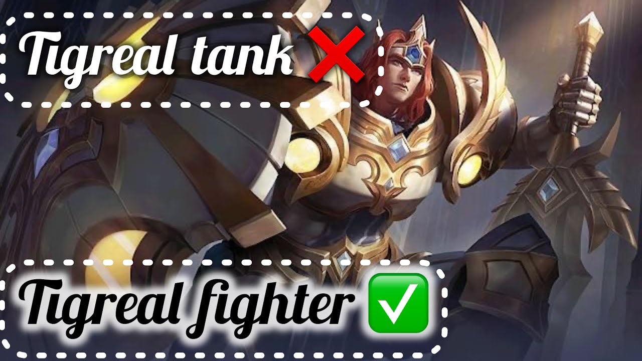 Tigreal Fighter Build Is Actually BROKEN 😱 Absolute Domination Gameplay