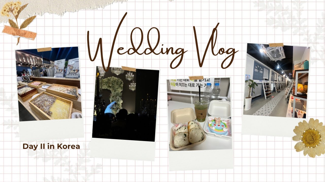 🇰🇷 II: Let’s attend a korean wedding/ comics & game cafe/ Lotte Jungdong