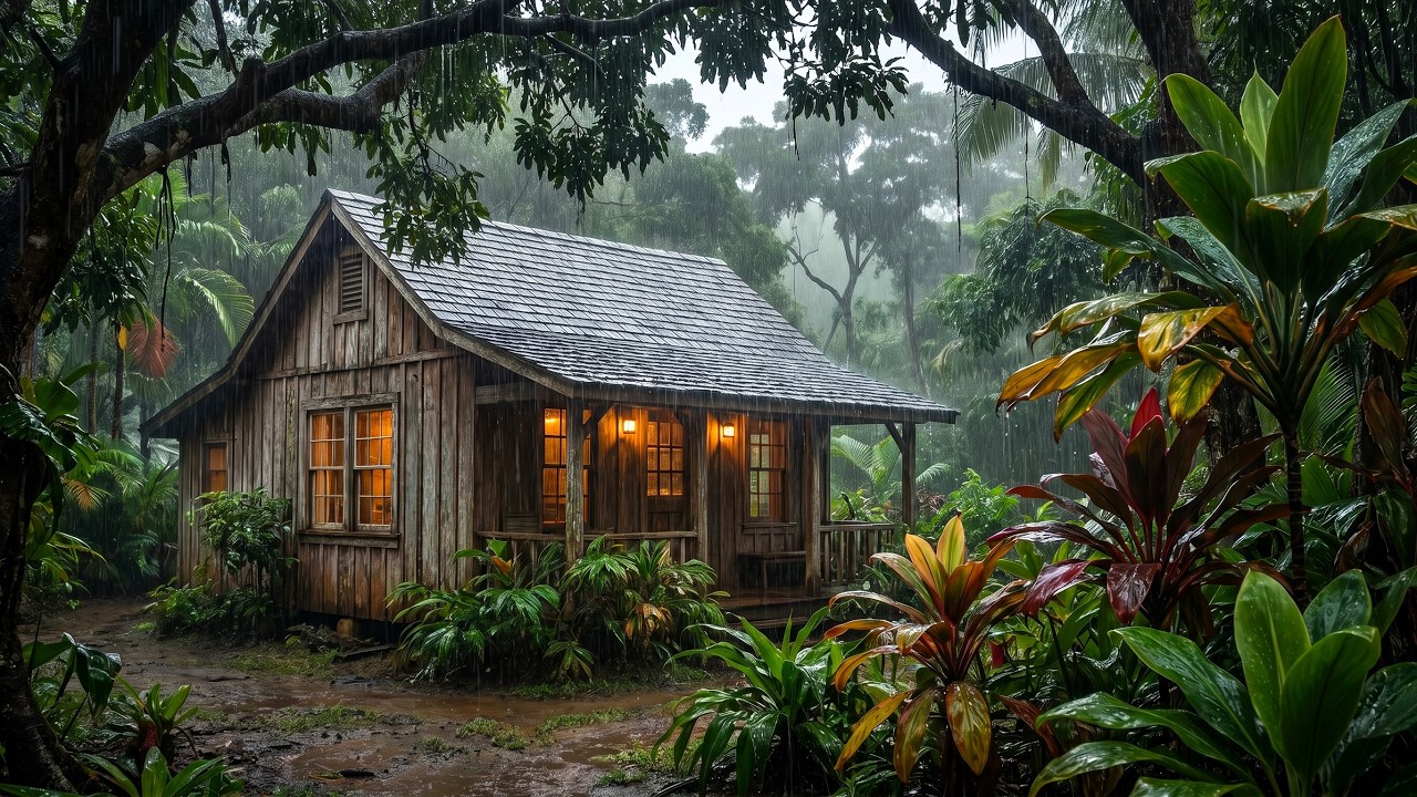 Stop Overthinking Tonight… 🌧️ Gentle Rain for Deep Sleep