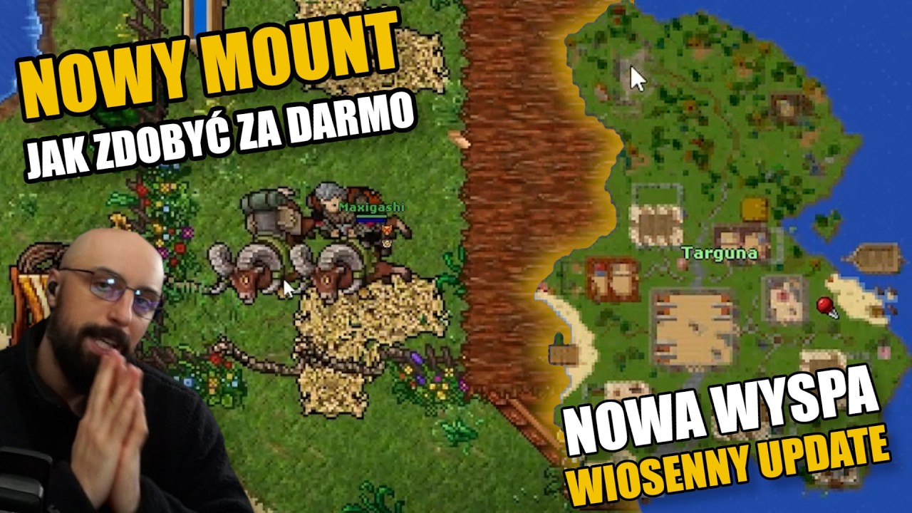 Wiosenny Update czyli nowa Wyspa Targuna, Mount i wiele więcej!