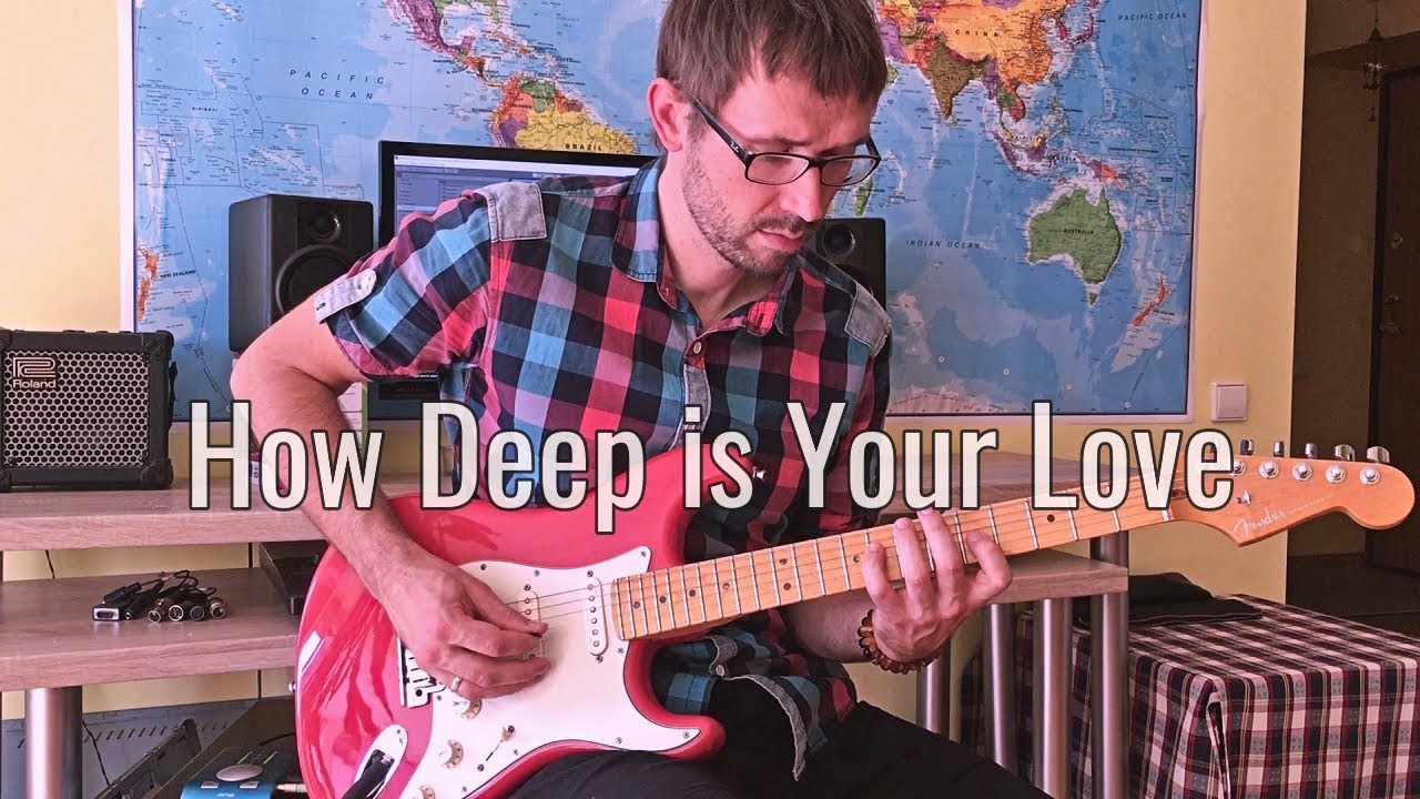 Bee Gees - How Deep is Your Love  - Guitar Cover