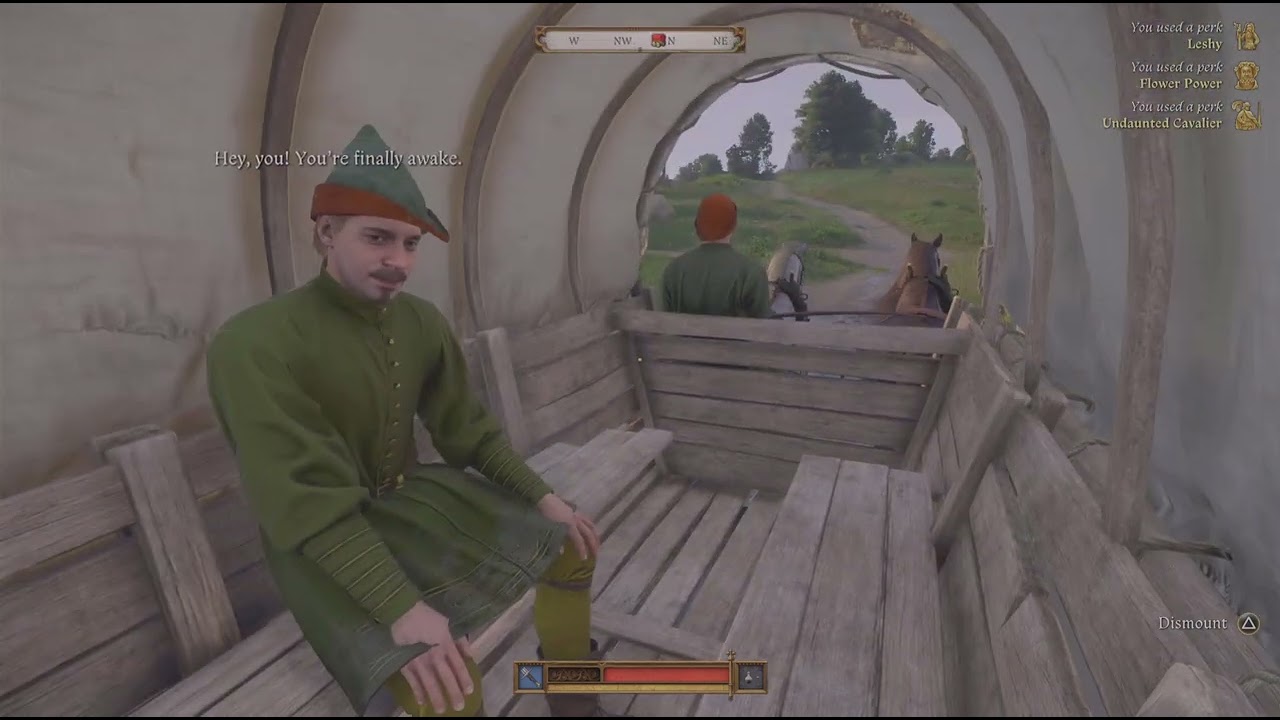 Kcd2 “You are finally awake“ (Skyrim)
