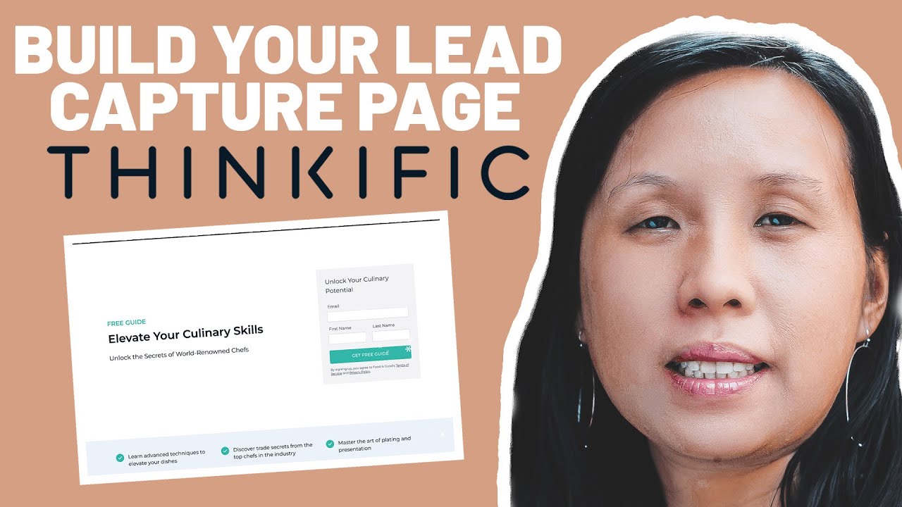 How to Use Thinkific to Build Lead Capture Pages