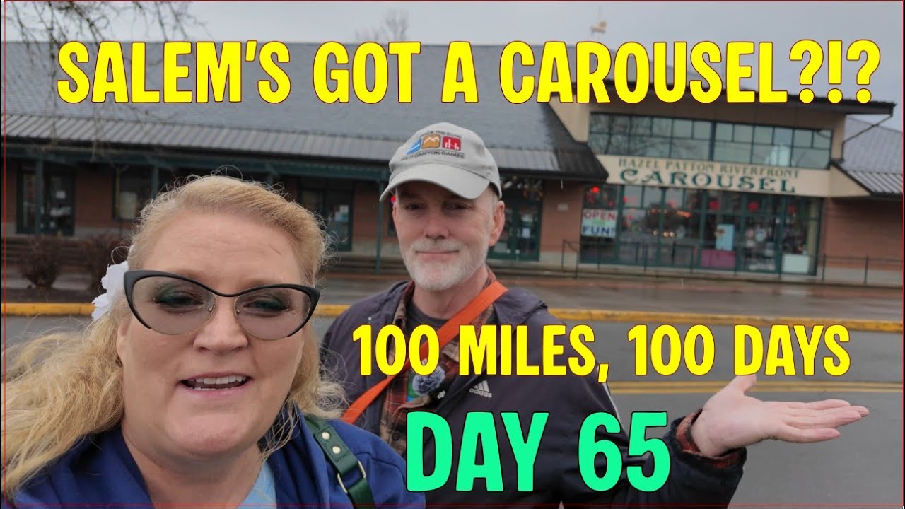 100 Miles,  100 Days: Day 65 at Riverfront Park and the Hazel Patton Riverfront Carousel