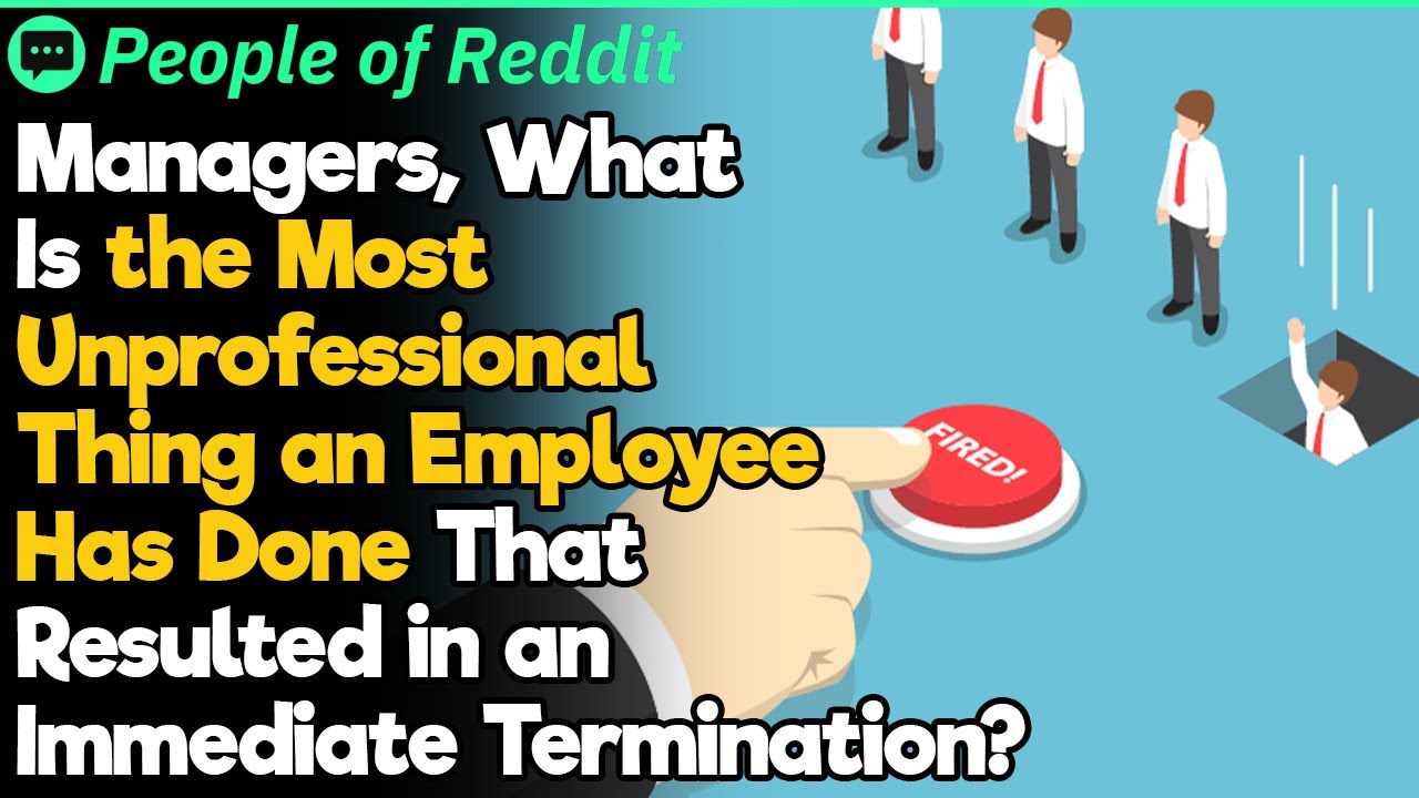 You Are FIRED, Starting NOW! | People Stories #732