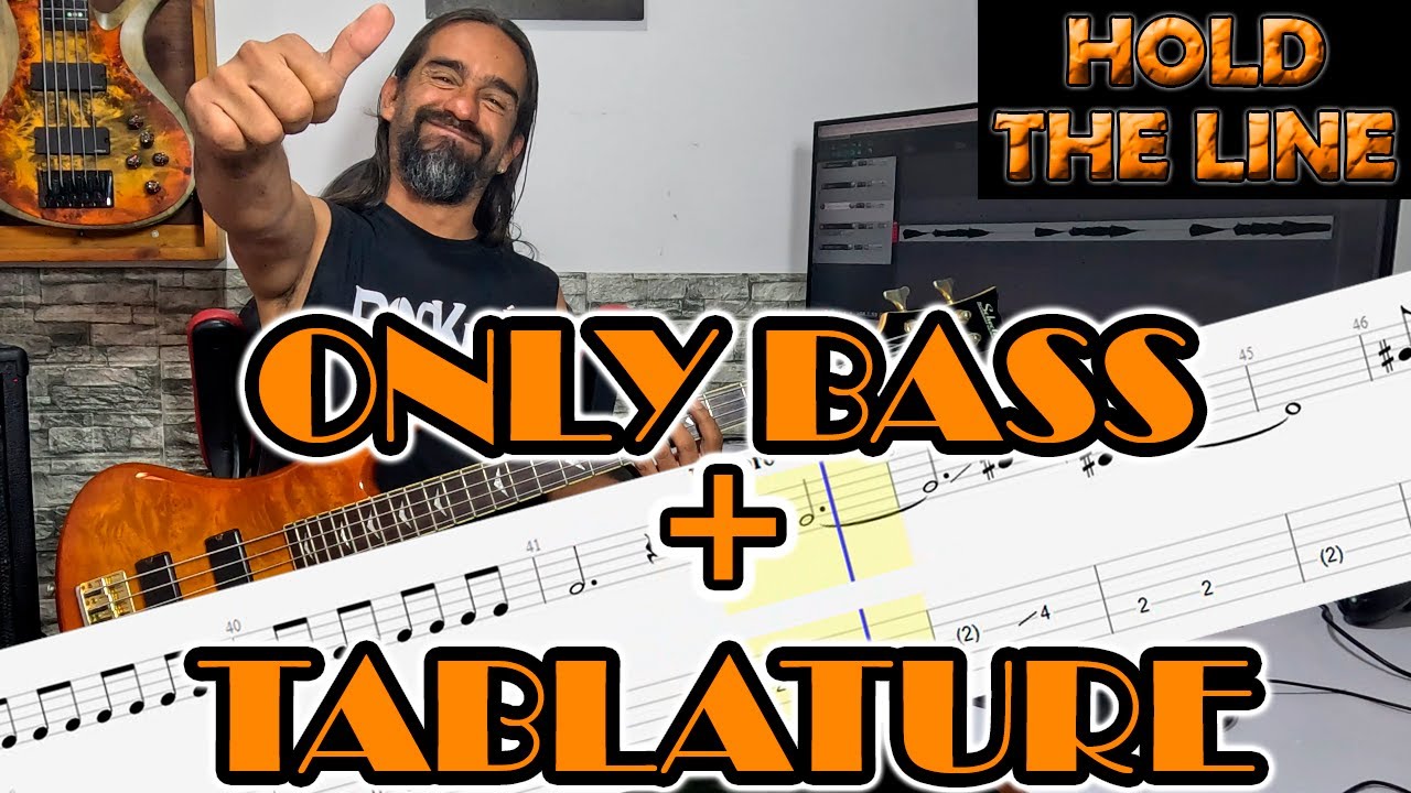 Hold The Line – Toto - Track bass (Only Bass) + Tablature