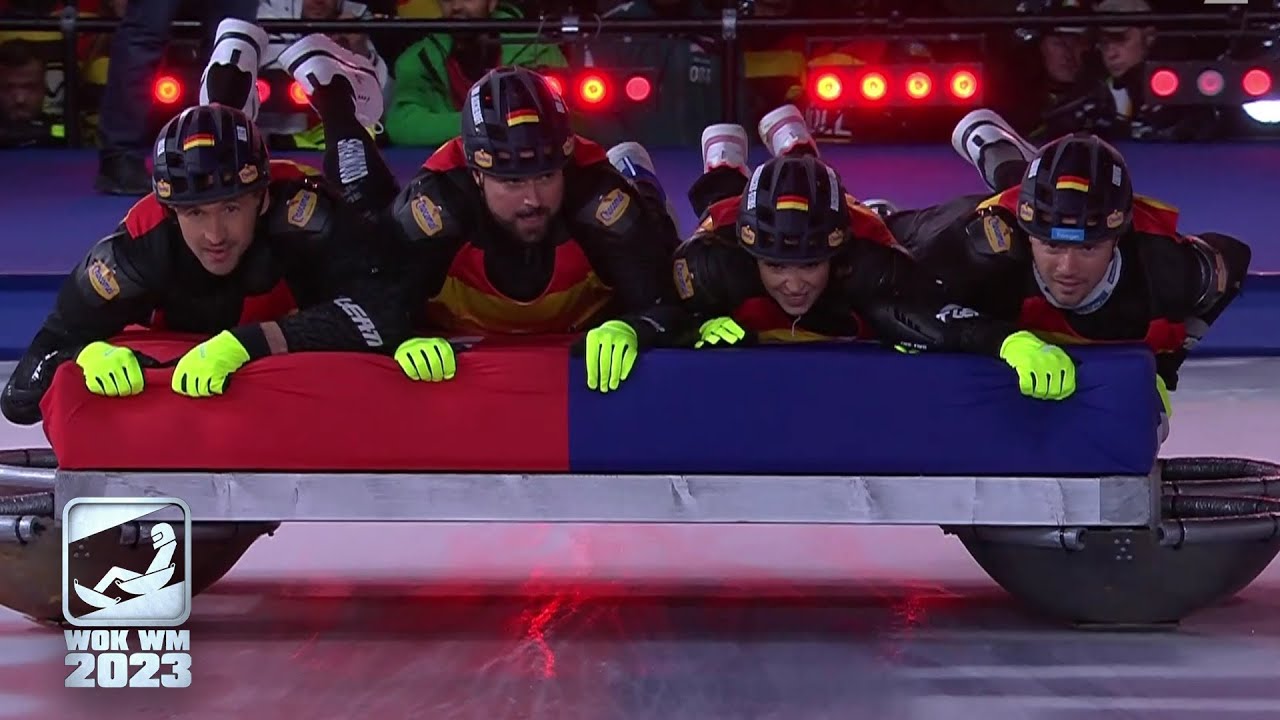 Synchronspringen bei Team Deutschland 3 | Team-Quali  | WOK WM 2023 Qualifying