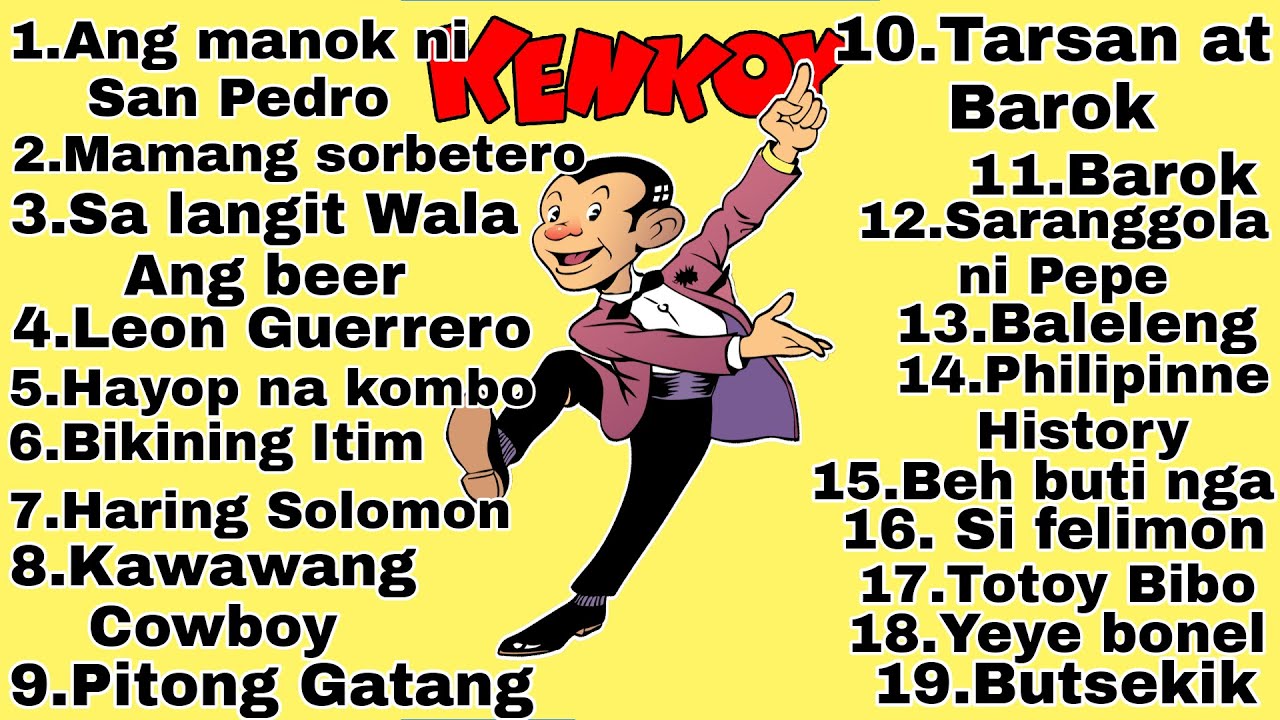 OPM Novelty Songs: Yoyoy Villame Celeste Legaspi Boy Sullivan Max Surban Fred Panopio Vhong Navarro