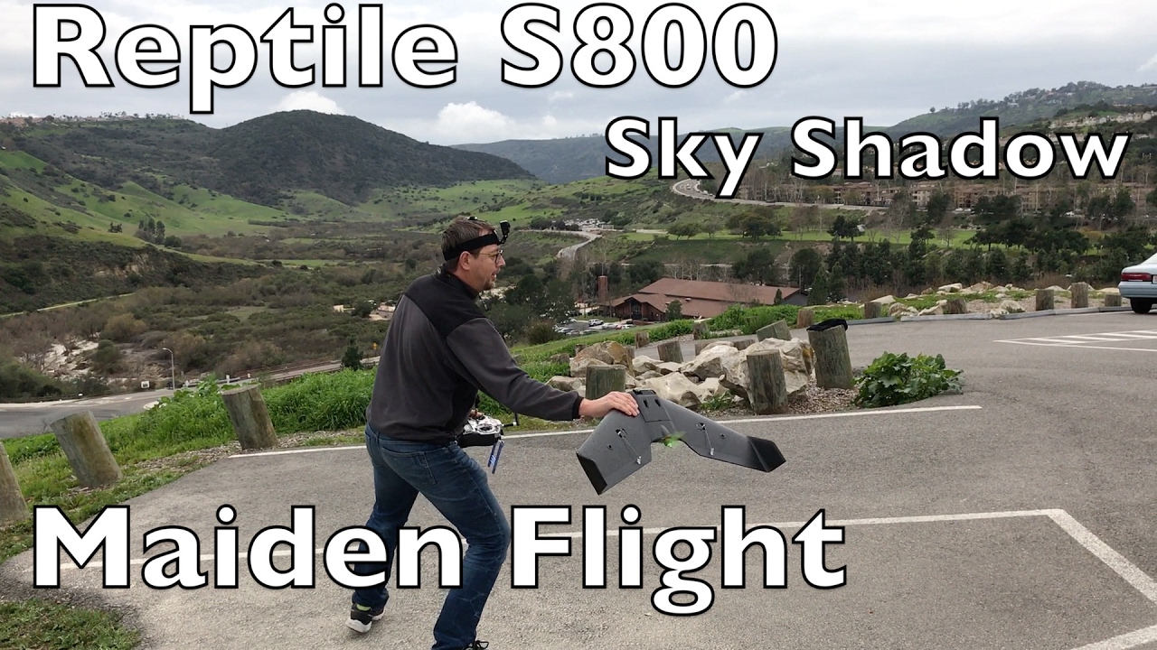 Reptile S800 Sky Shadow FPV Wing Maiden