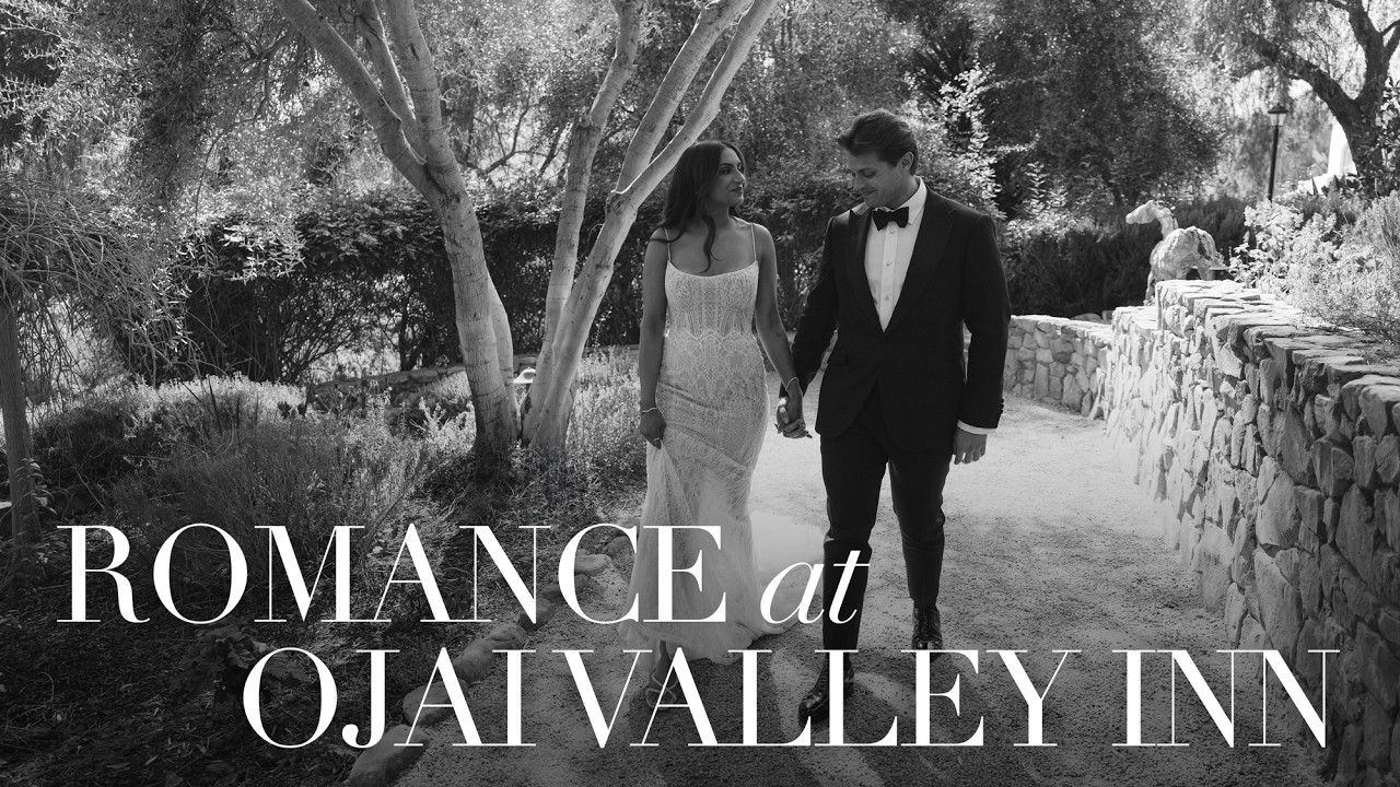 Captivating Ojai Valley Inn Wedding Celebration with Shannon Leahy | California Wedding Videography