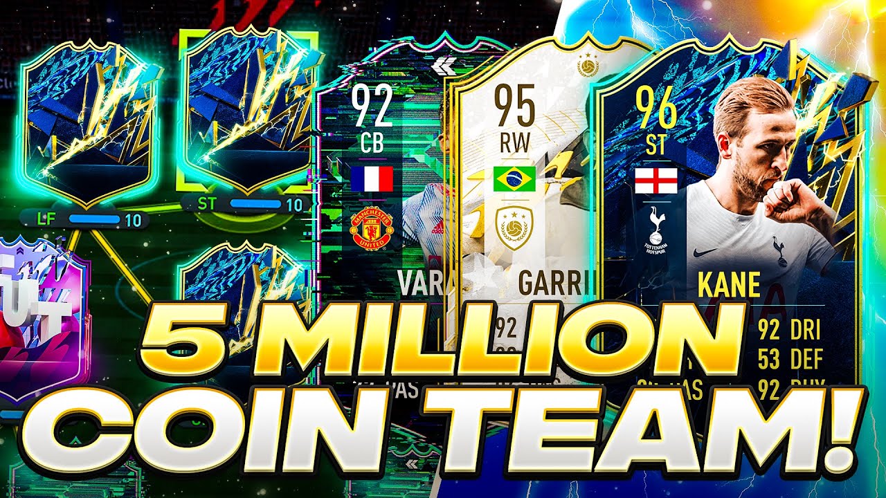 My New META 5 MILLION Coin Team In FIFA 22 Ultimate Team