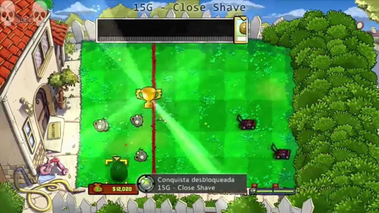 Plants vs. Zombies - 15G - Close Shave (Conquista)